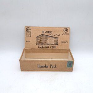 Mathias Humidor Pack Cigar Box